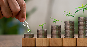 money growing by depositing