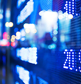 أرقام رقمية مضاءة