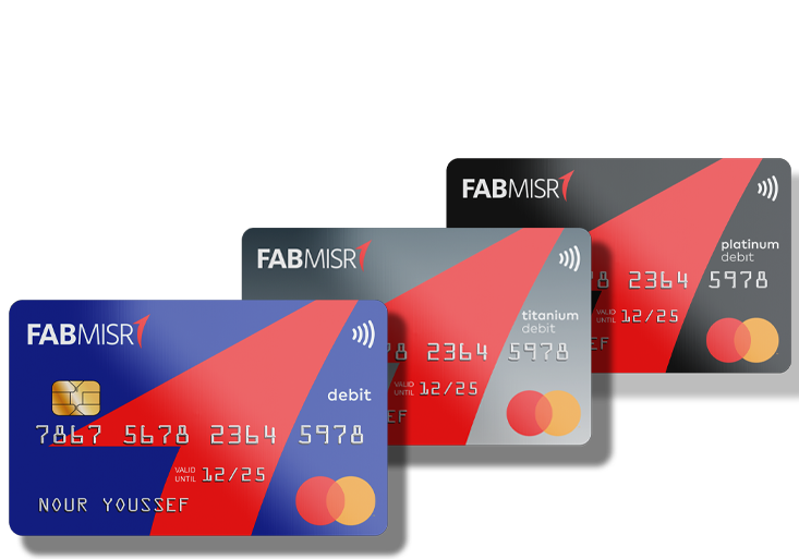 3 بطاقات خصم مختلطة