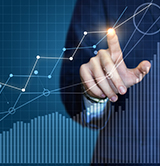 a graph showing increasing profits 