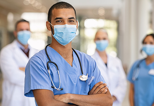 مجموعة من الأطباء